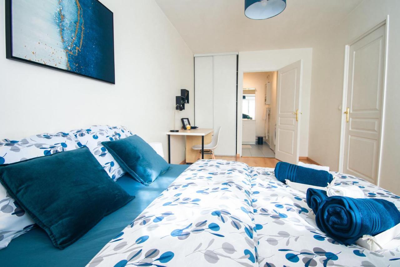 Le Retro Chic - T2 Haut Standing Au Coeur De Corbeil - 48 M2 Apartman Kültér fotó