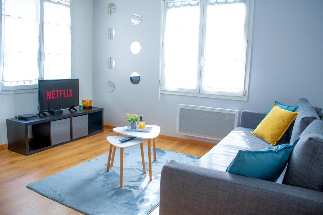Le Retro Chic - T2 Haut Standing Au Coeur De Corbeil - 48 M2 Apartman Kültér fotó