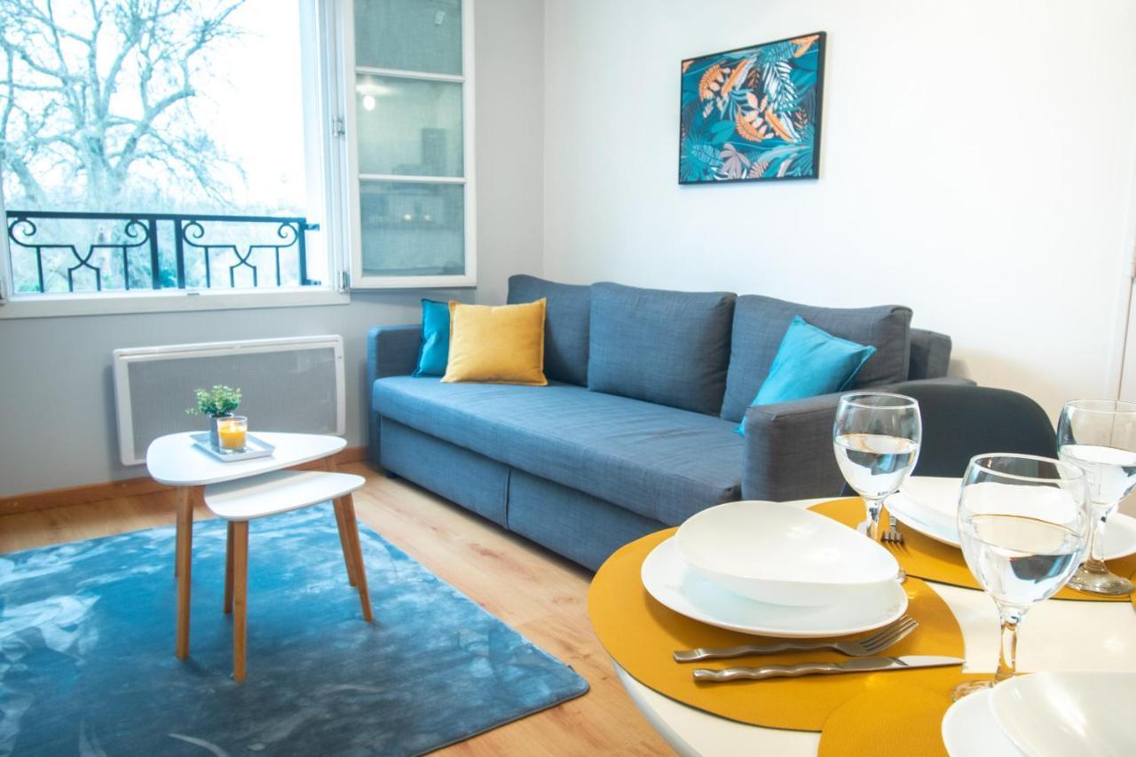 Le Retro Chic - T2 Haut Standing Au Coeur De Corbeil - 48 M2 Apartman Kültér fotó